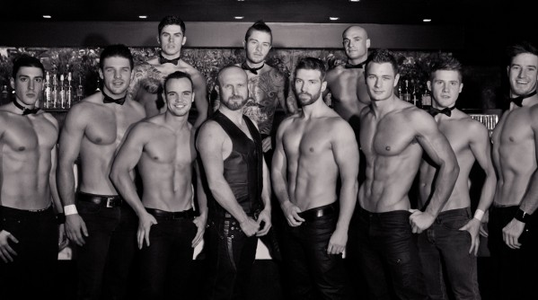 Male-stripper-topless-waiter-hens-party-melbourne