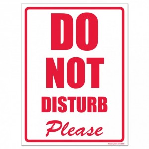 C do-not-disturb-please
