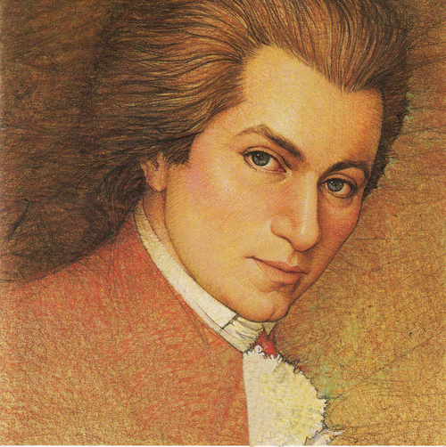 Wolfgang-Amadeus-Mozart-Drawing-7