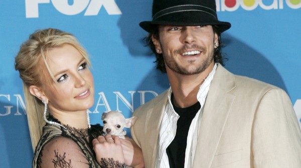 File photo of Britney Spears and Kevin Federline at 2004 Billboard Music Awards in Las Vegas