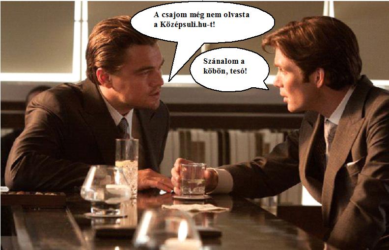 DiCaprio is minket olvas!