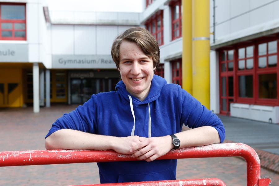 Egy német diák érettségi fricskája! Simon Schräder megkaphatja a tételeket!