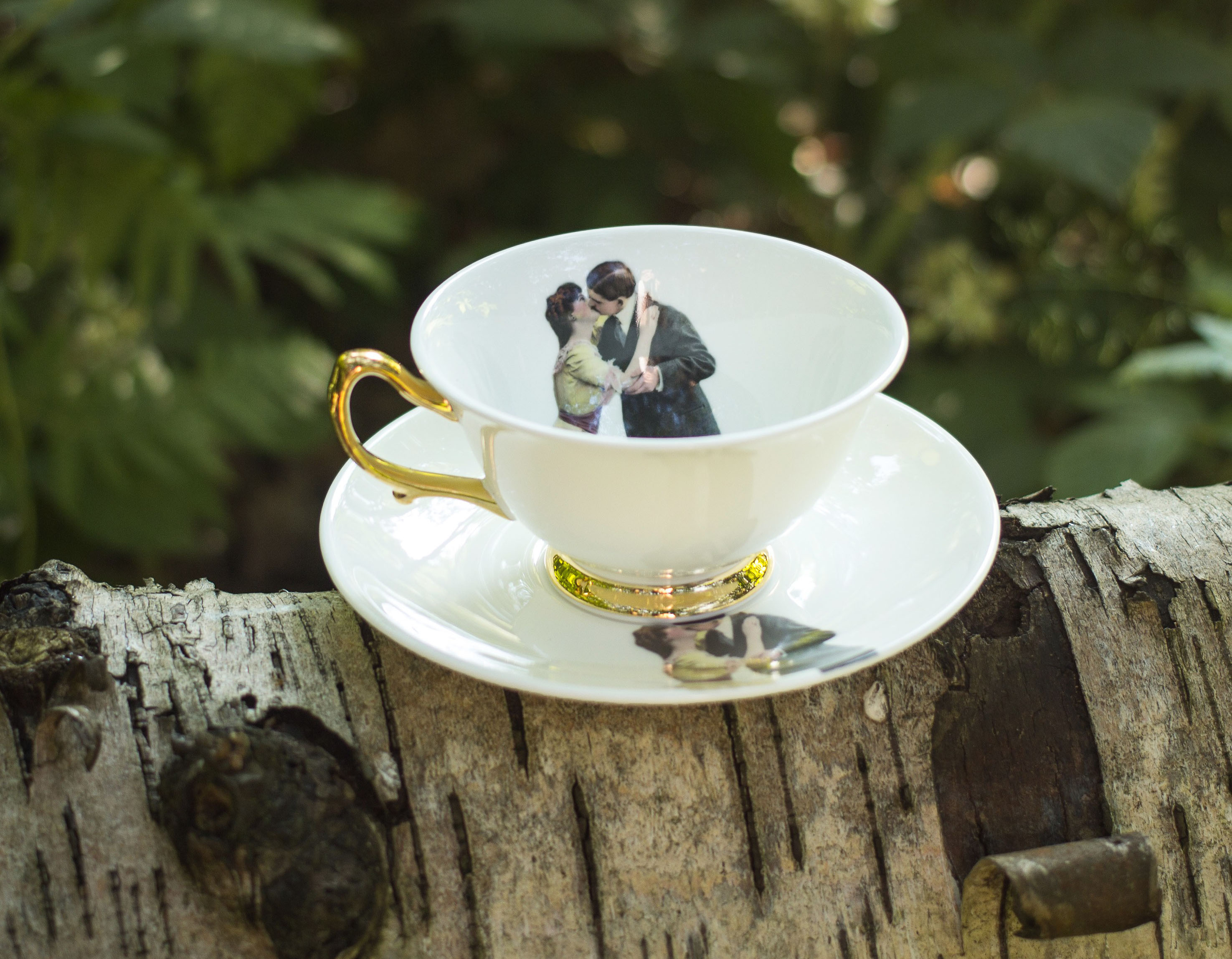 Чай поцелуй. Tea for couples. Чай на блюдце при Луне. Rainly couple Tea. Утренний поцелуй аюарт.