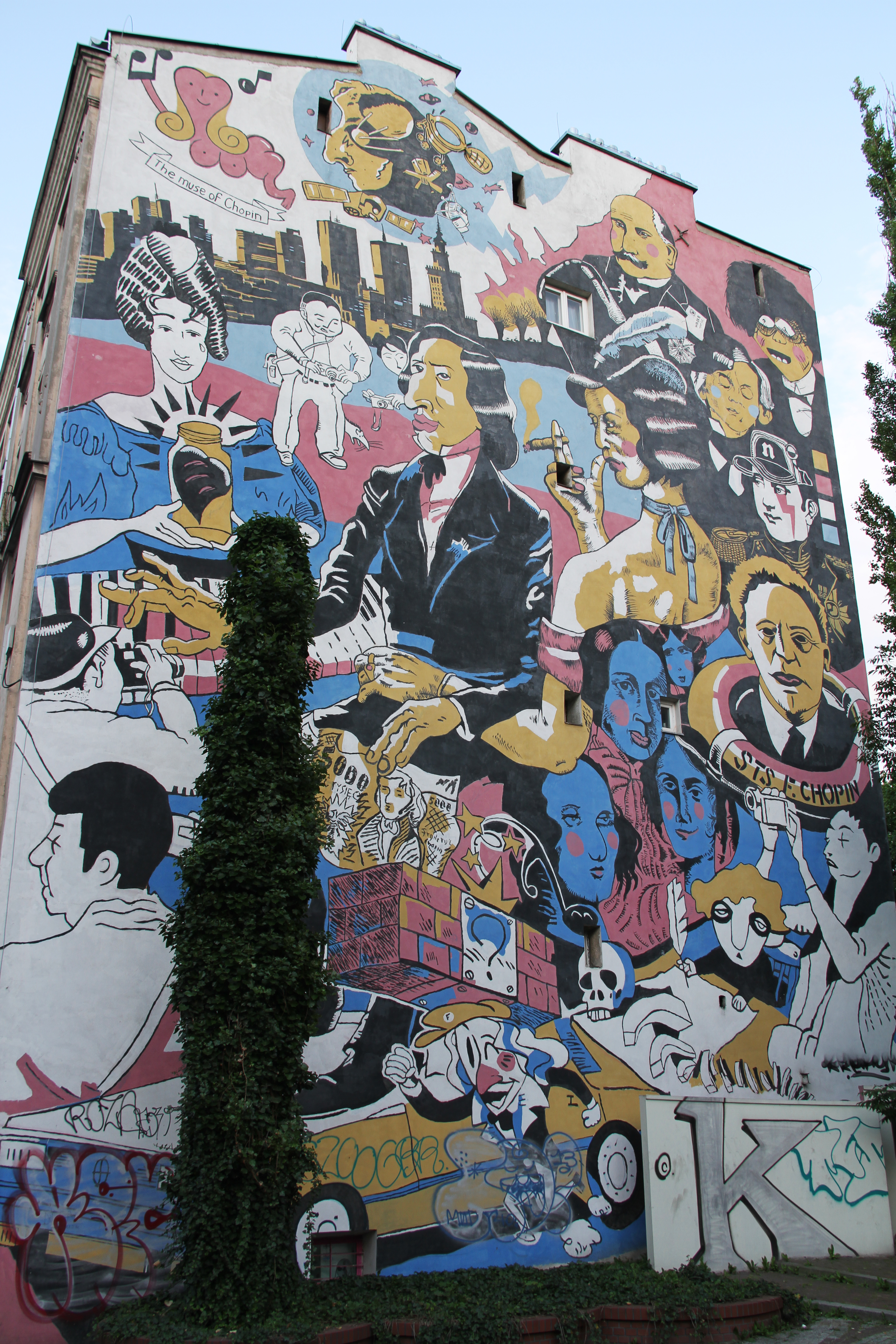 Képsorozat Varsóból – Ilyenek a lengyel graffitik