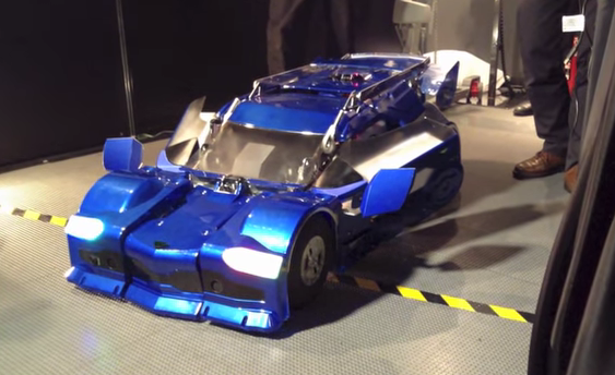 Készül az igazi Transformer Tokióban