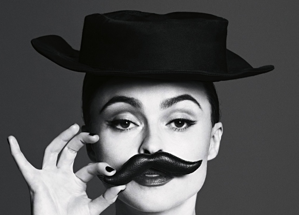 Bajszos nő a séf Svájc egyik legjobb éttermében