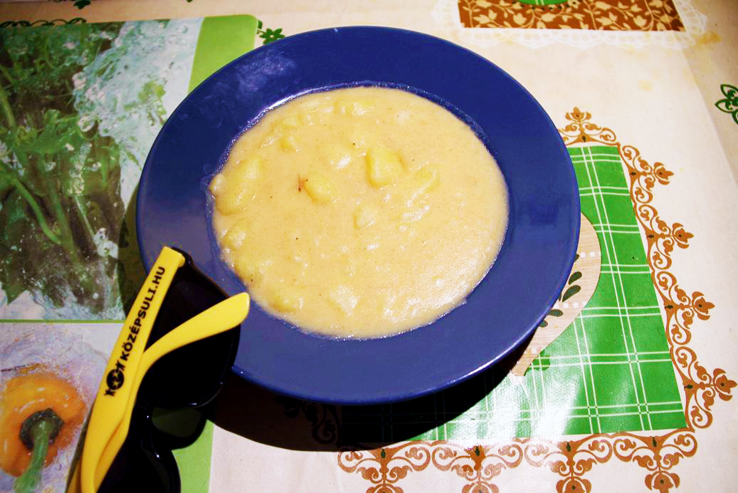 Egy délután Korinnával – Krumplifőzelék-főzés