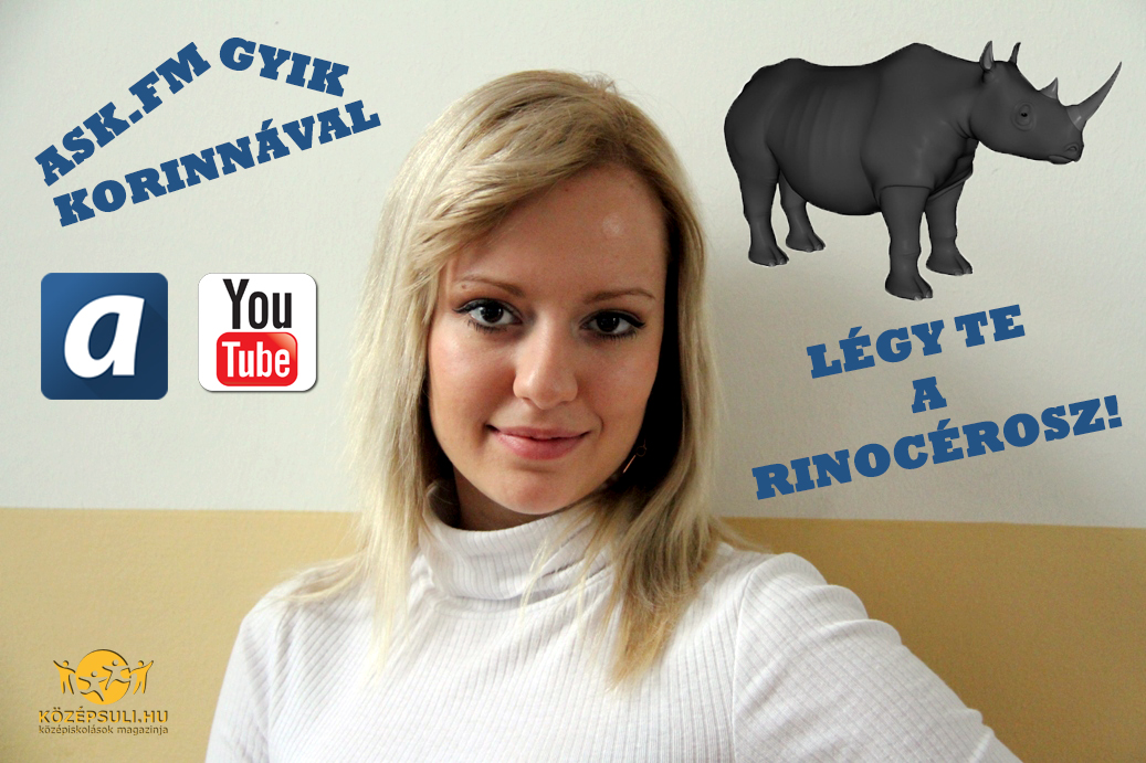 Korinna és a rinocérosz: Hogyan hívd fel egy fiú/lány figyelmét?