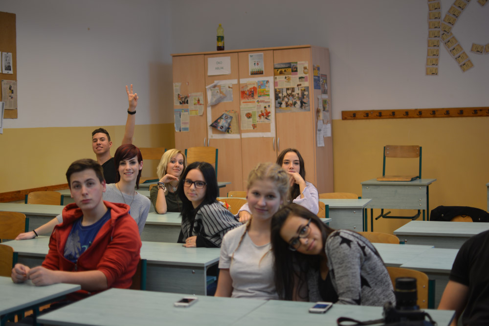 Ilyen volt a Középsuli forgatása