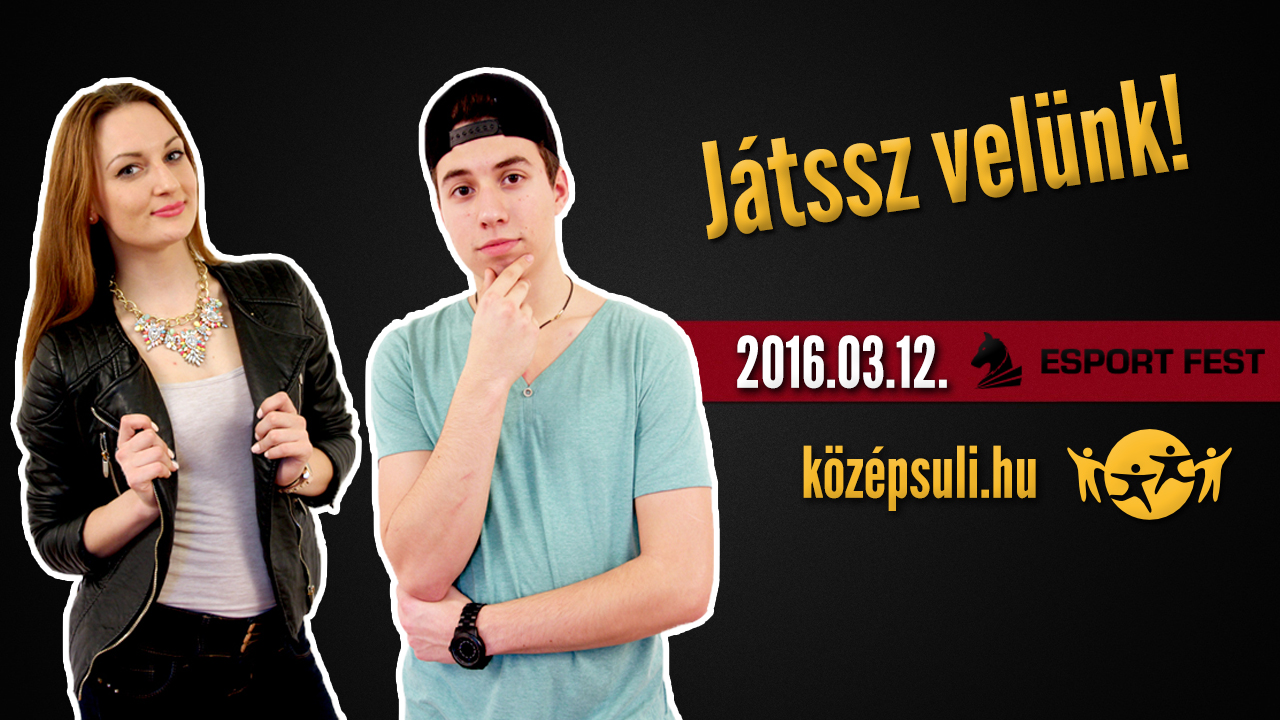 Játssz velünk: Nyerj magadnak pólót az Esport Festre!
