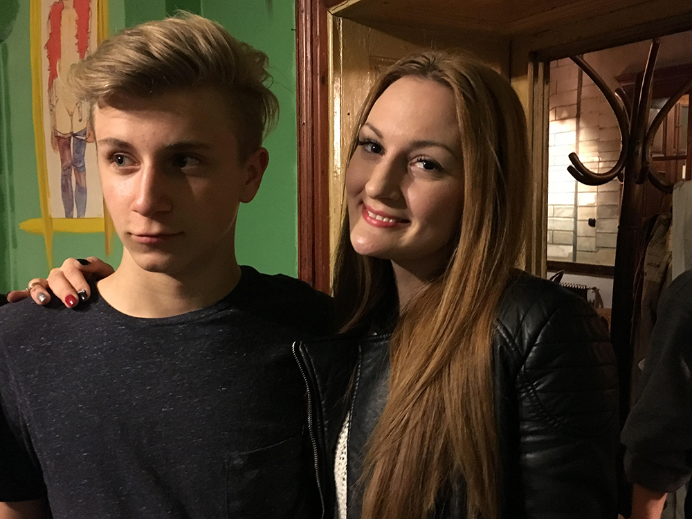 Bogdan és Középsuli Barbi együtt