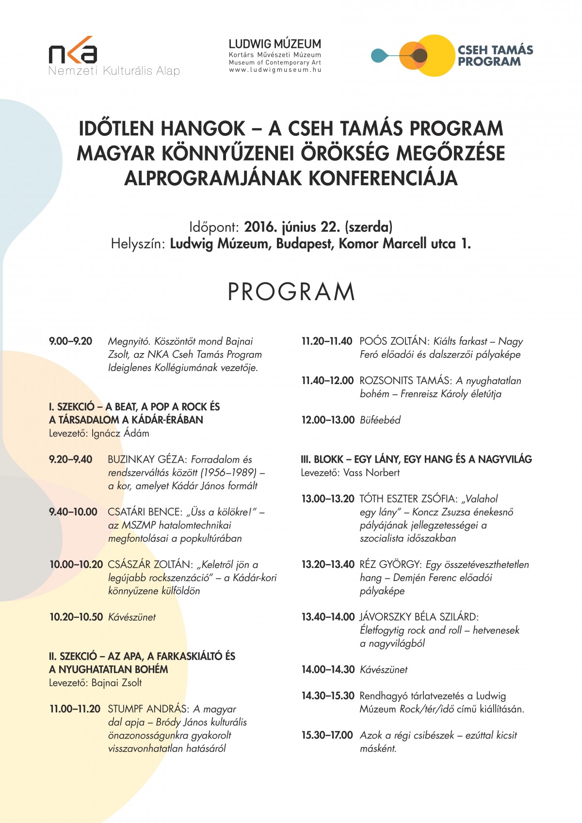 Rock and roll egy életen át – Konferencia a 70 éves sztárok tiszteletére