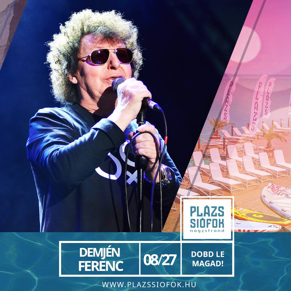 Ingyenes Demjén koncerttel zár a PLÁZS