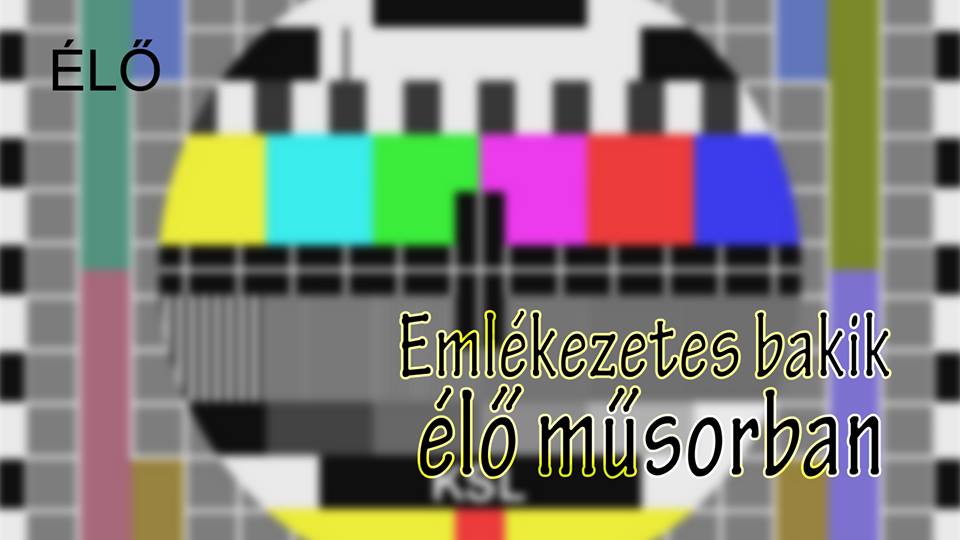 Tévés bakik – Az élő műsorok átka