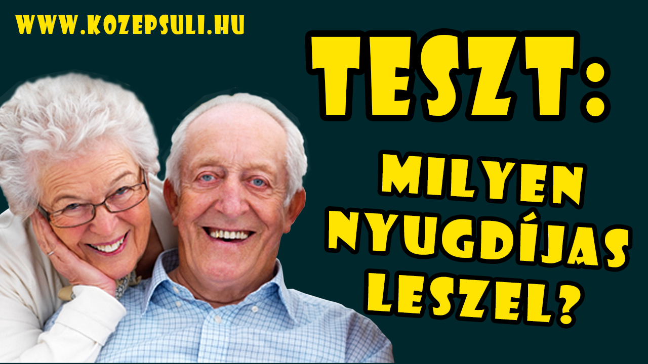 TESZT: Milyen típusú idős ember leszel?