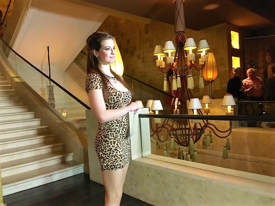 Dögös párduc volt Szandi a Miss Turizmus versenyen