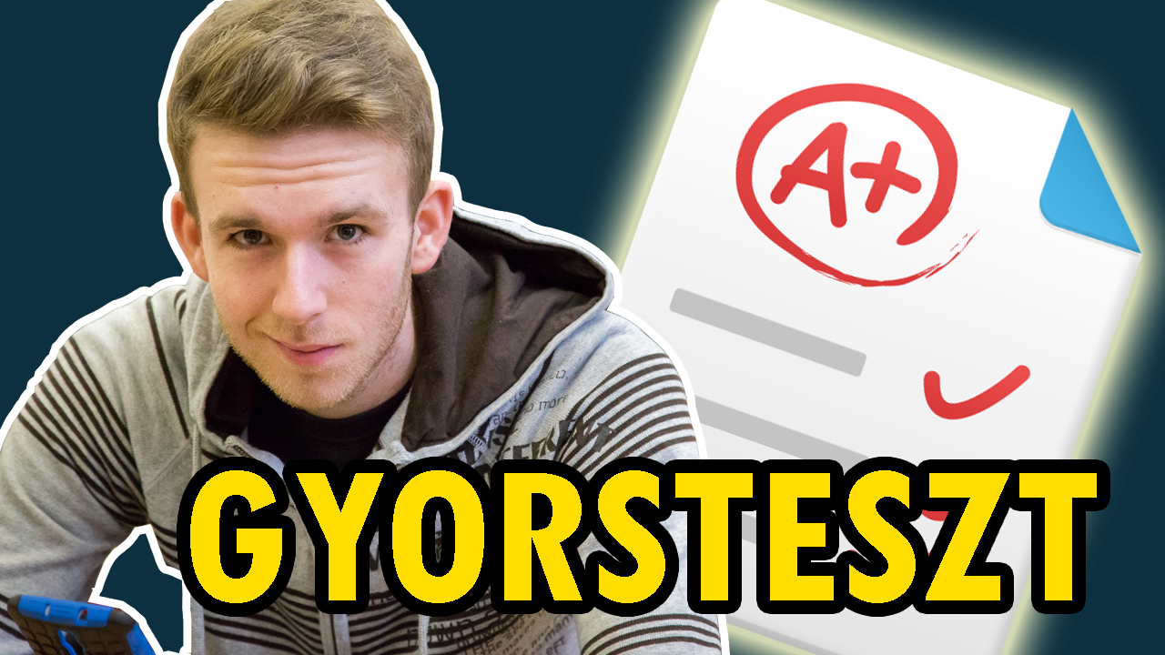 Egyszerű Középsuli-gyorsteszt: teszteld le magad most!