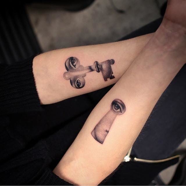 tetkók szerelmeseknek közös tetoválás minták
