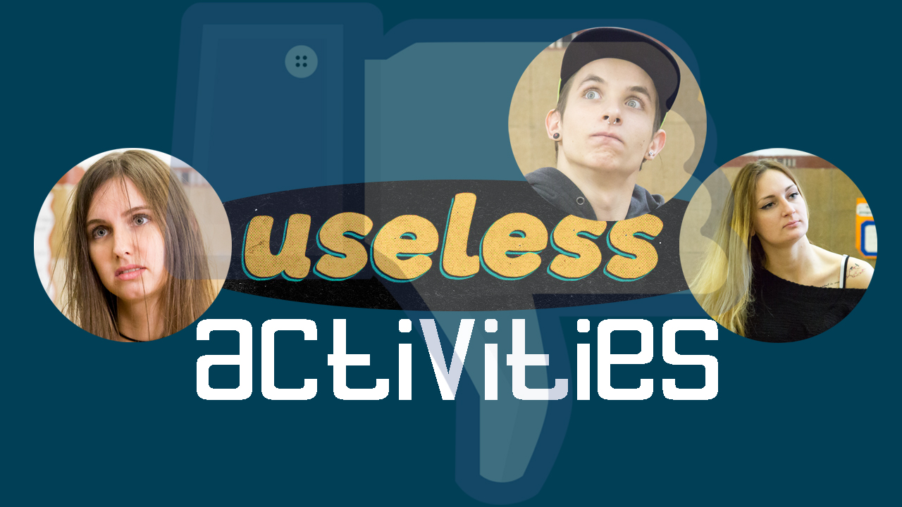 Az élet három leghaszontalanabb tevékenysége