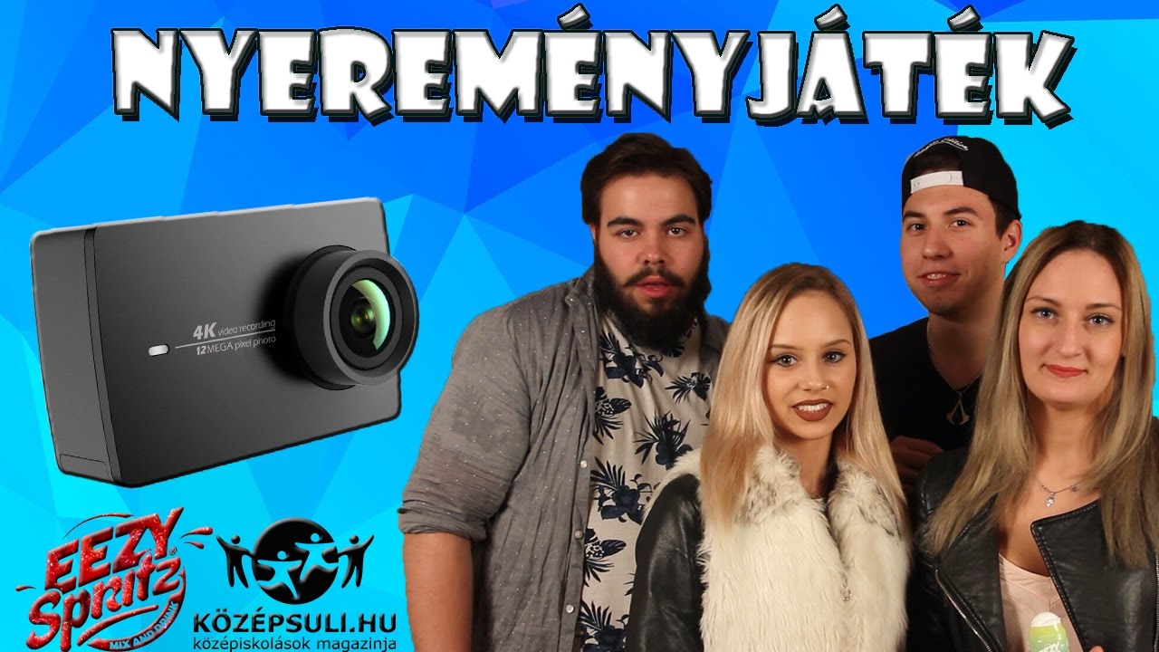 NYEREMÉNYJÁTÉK! – Nyerj kamerát vagy aktivitásmérőt!