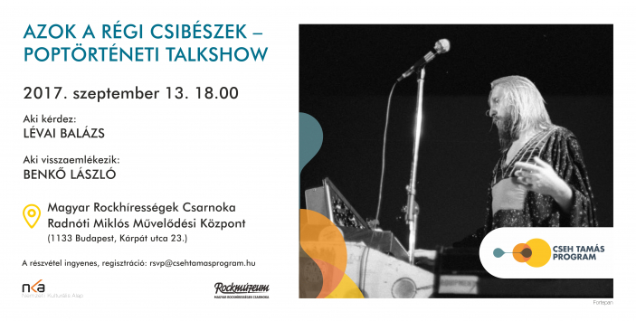 Azok a régi csibészek – múltidéző est Benkő Lászlóval