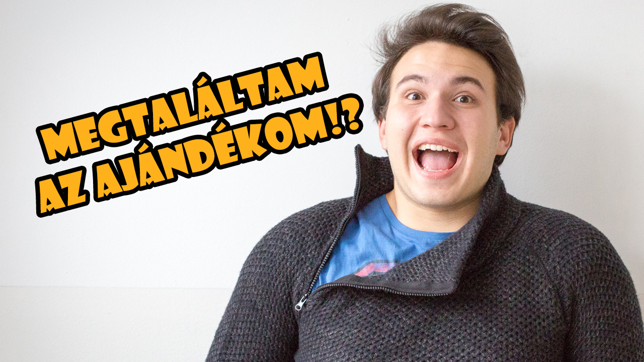 Segítség! Megtaláltam a karácsonyi ajándékomat!