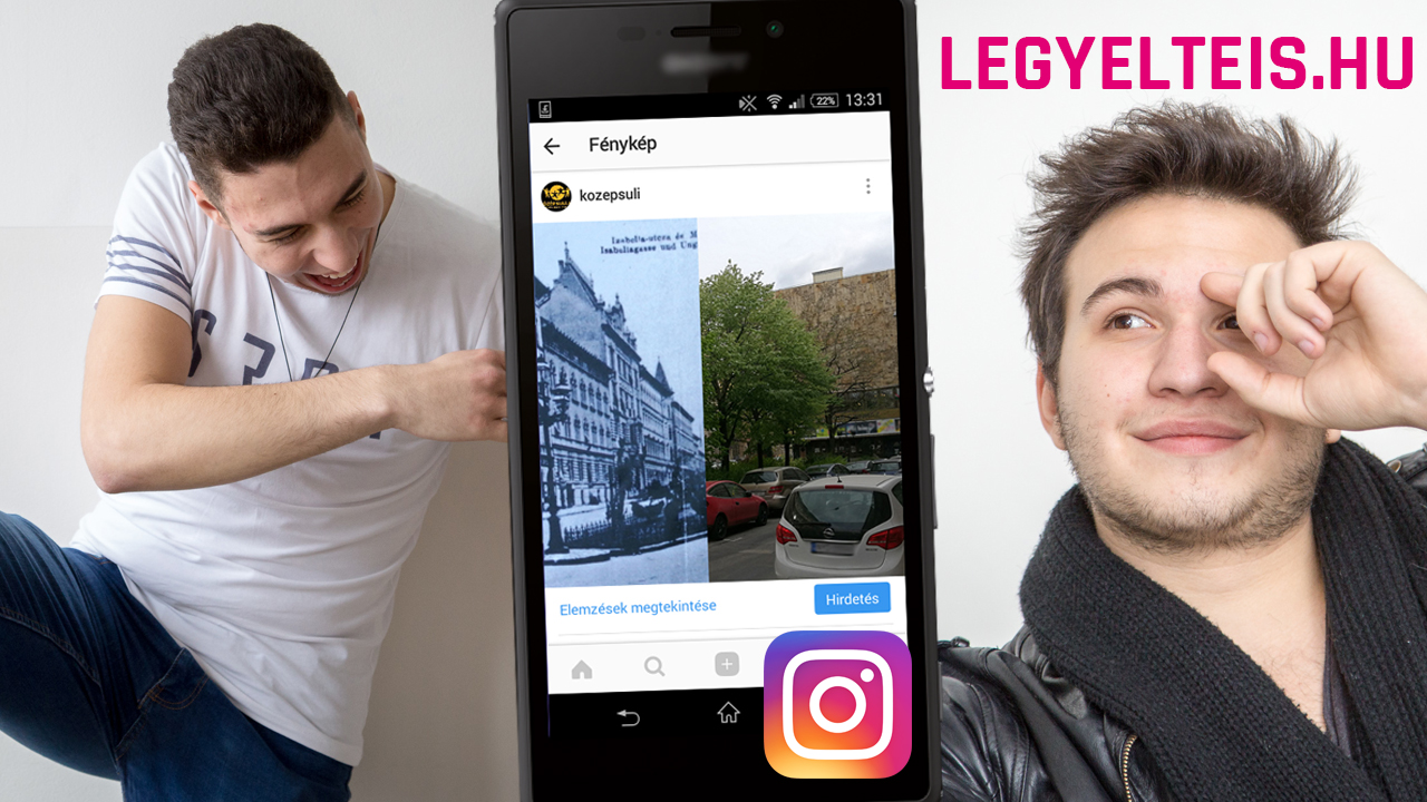 Csináld meg a mai leckét Instagramon!