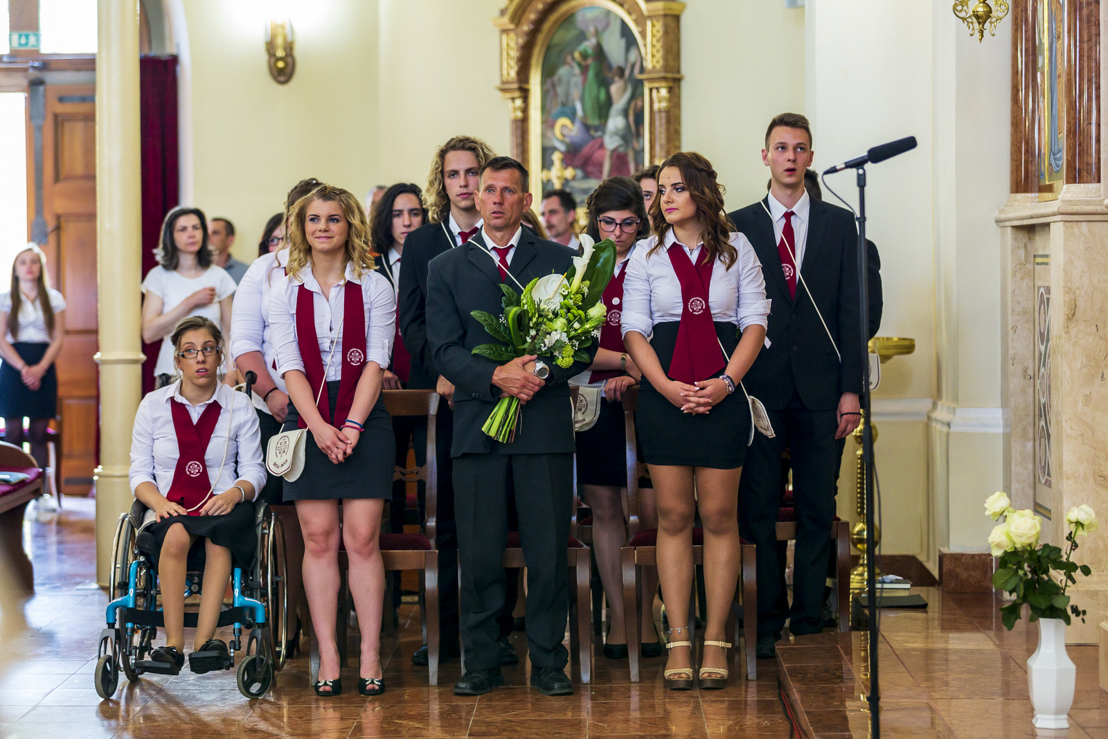 Ballagtak a Szent Miklós gimnáziumban is – fotók