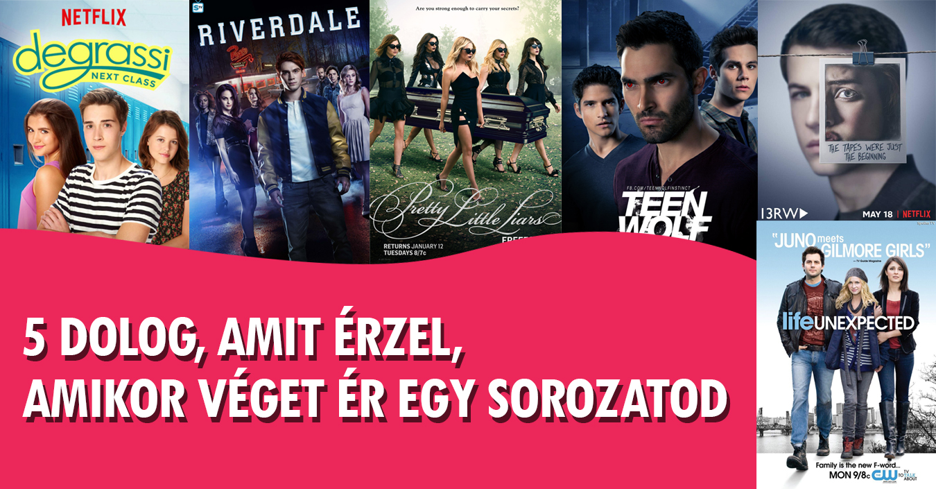 5 dolog, amit érzel, amikor véget ér egy sorozatod