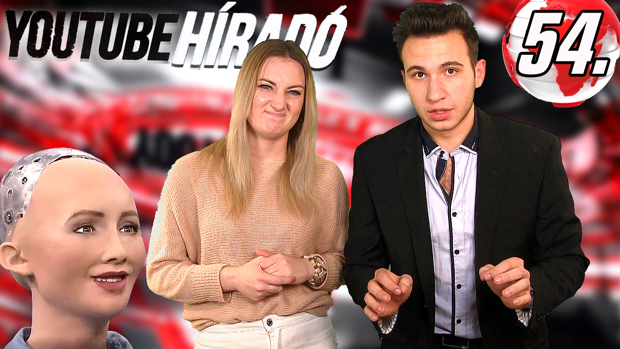Bakik, robotok, összeköltözések – YouTube Híradó 54. adás
