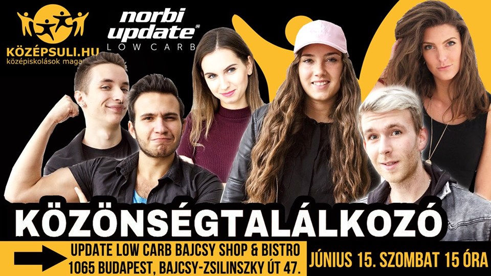 Közönségtalálkozó! Találkozz a Középsuli szereplőivel!