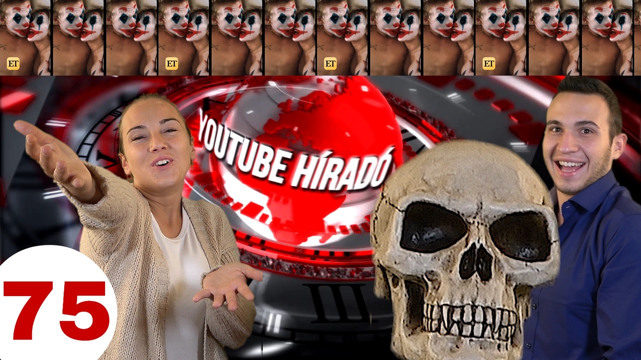 Halloweeni töklámpás, smink, jelmez – YouTube híradó 75. adás