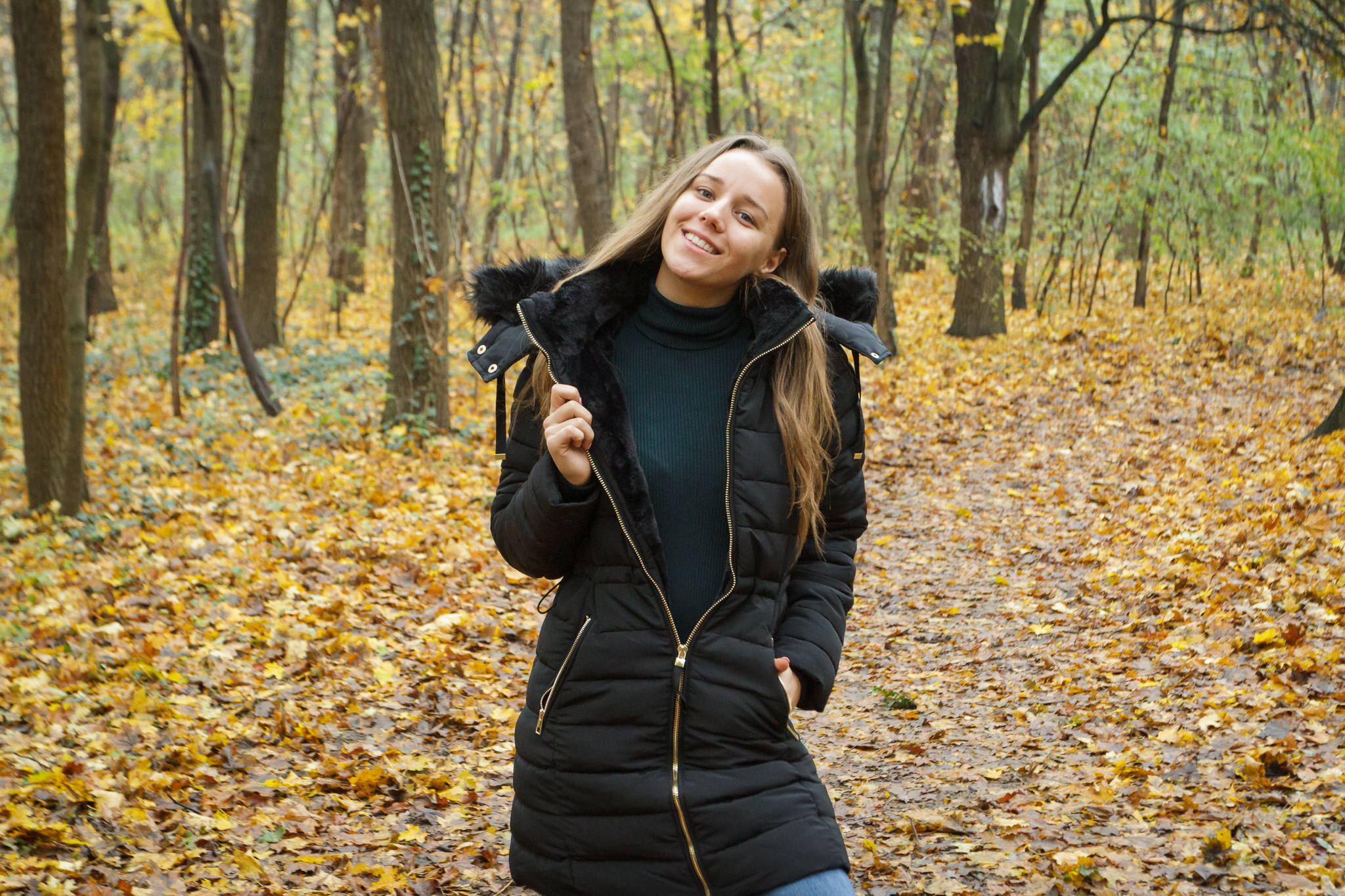 Dominika téli outfitje valami lehengerlő