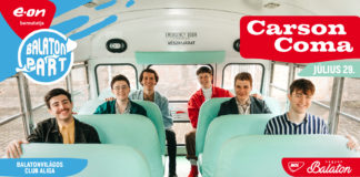Beleveti magát a Balatonba a Carson Coma!