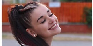 Farkas Timi az orrába dugdossa az égősorokat