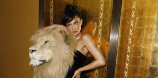Szétszedték Kylie Jennert, aki egy mű oroszlánfejjel reklámoz ruhákat
