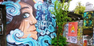 Metelkova negyed, a graffiti paradicsom